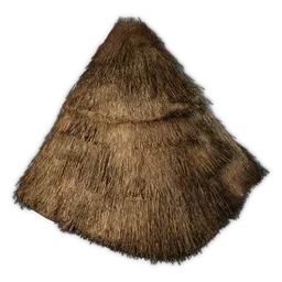 Thatched Roof Corner 90°