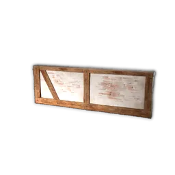 Low Half-Timber Wall