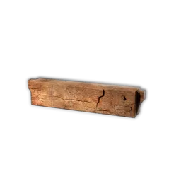 Short Wooden Beam