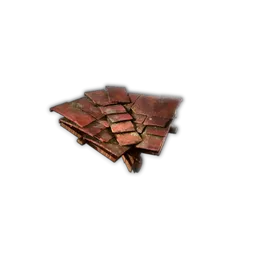 Small Tiled Eaves Inner Corner 90°