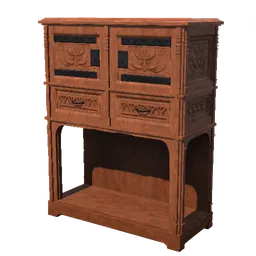 Tall Wooden Cabinet