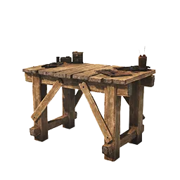 Simple Leatherworking Table