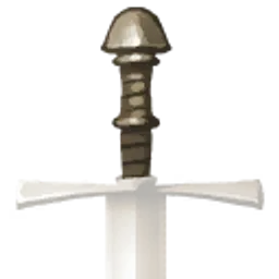 Heavy Wrought Iron Pommel