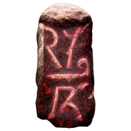 Crimson Runic Leash