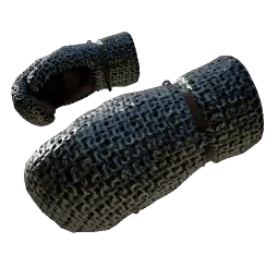 White Iron Gloves
