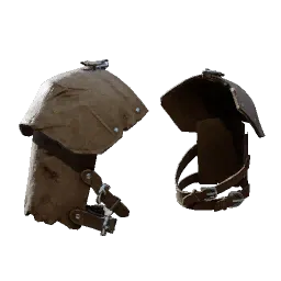 Split Leather Pauldron